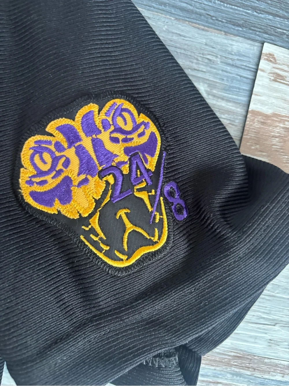 NWOT Headgear KOBE BRYANT BLACK MAMBA #24 Baseball Jersey #8 size L